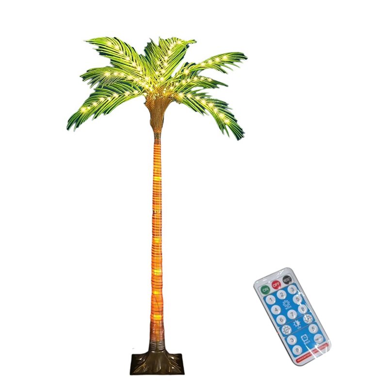 Pool Light Solar Rechargeable - ABRW-Solar Palmiye Ağacı Lambaları, Işıklı Plastik
