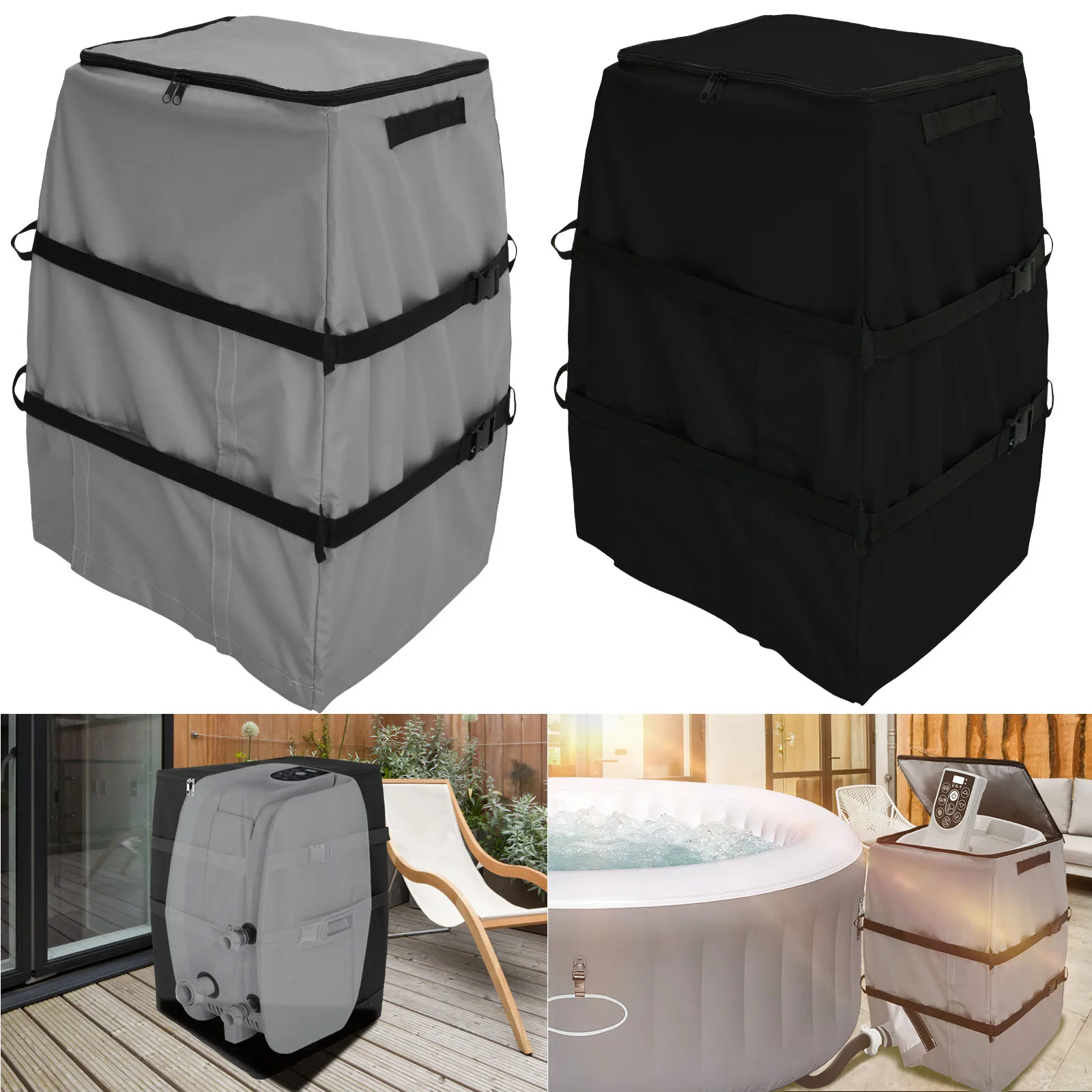 Pool Cover Waterproof - Sıcak Küvet Spa Isıtıcı Pompa Kapağı