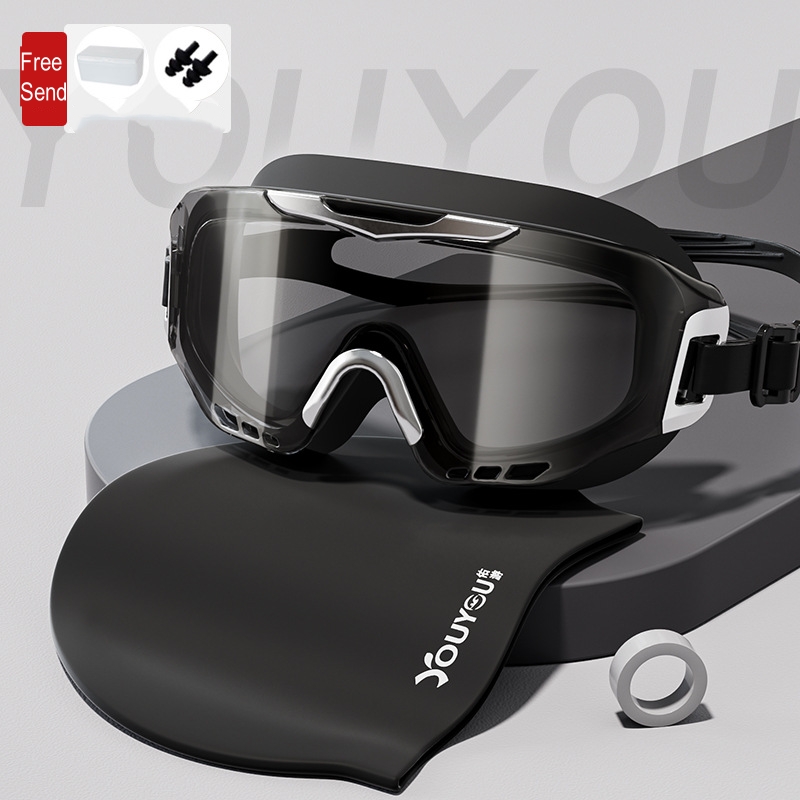 Swim Goggles Anti Fog Uv - Erkekler Kadınlar Anti-sis UV Koruma Büyük