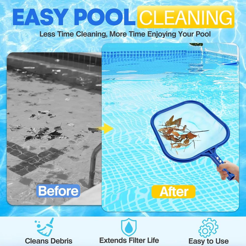 Yaprak ve Çöp Temizliği için A - Pool Skimmer Net incelemesi ve fiyatı
