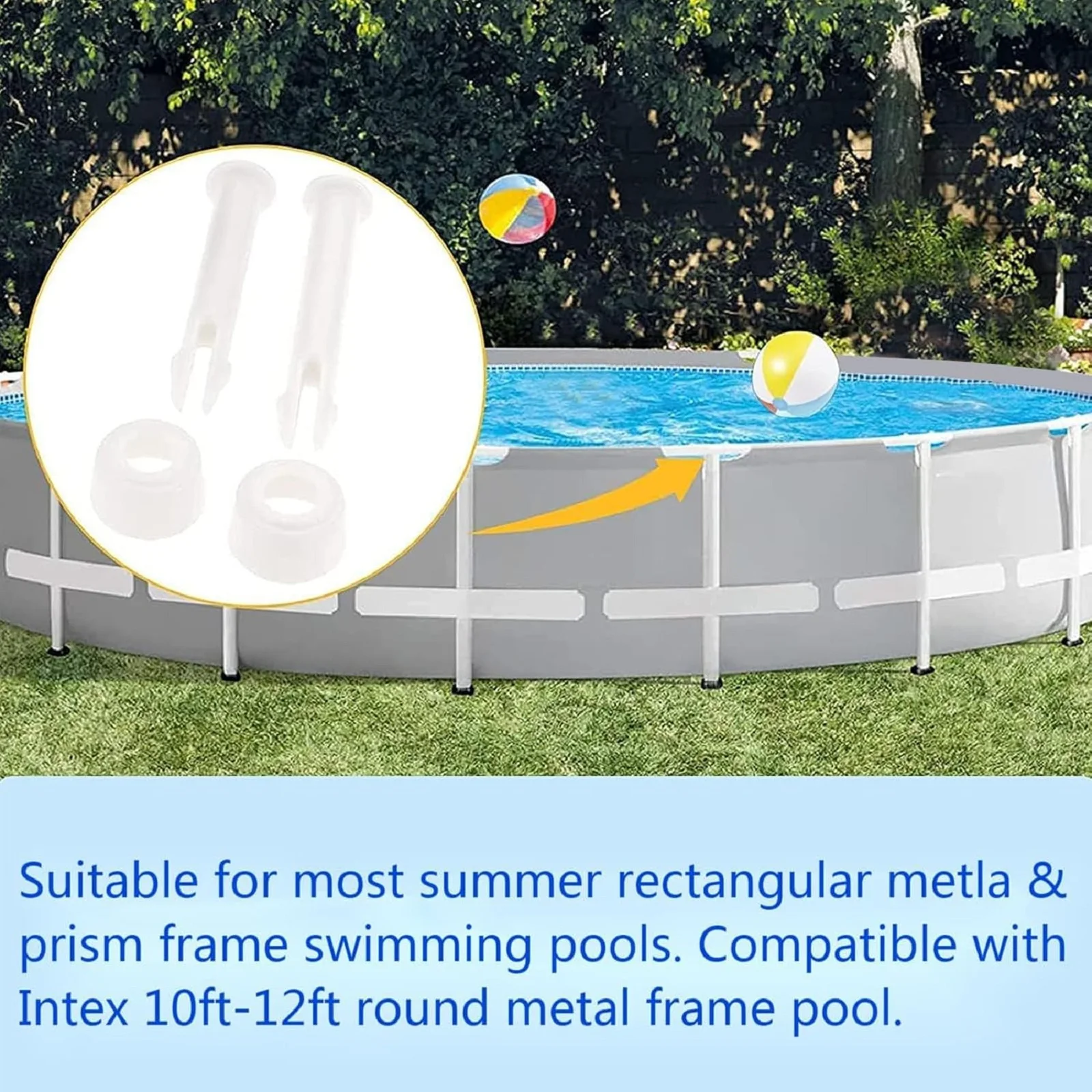 12 Adet Plastik Havuz Bağlantı - Pool Ladder Above Ground incelemesi ve fiyatı
