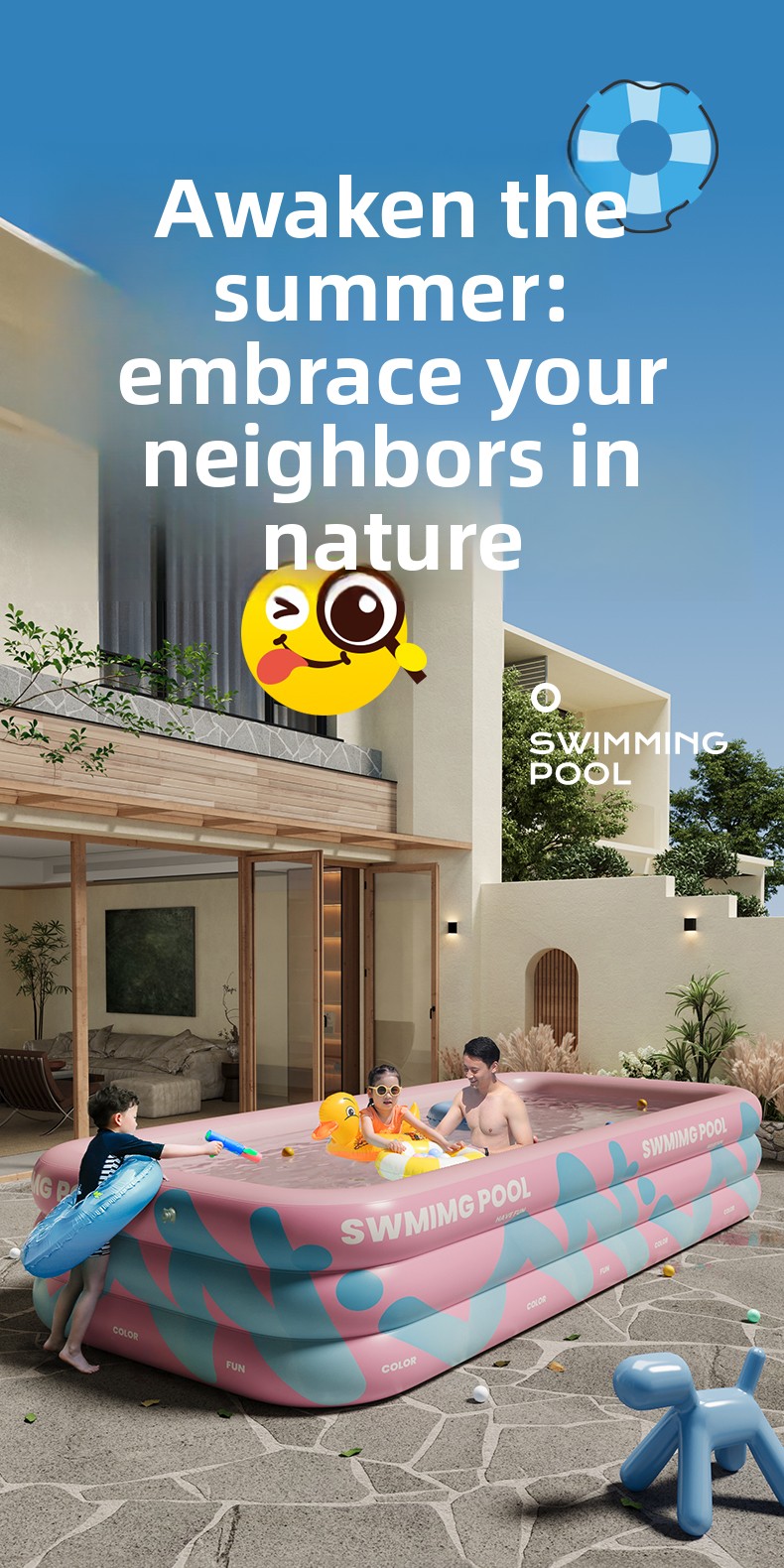 Güneşlikli Şişme Havuz, Katlan - Water Slide Inflatable incelemesi ve fiyatı