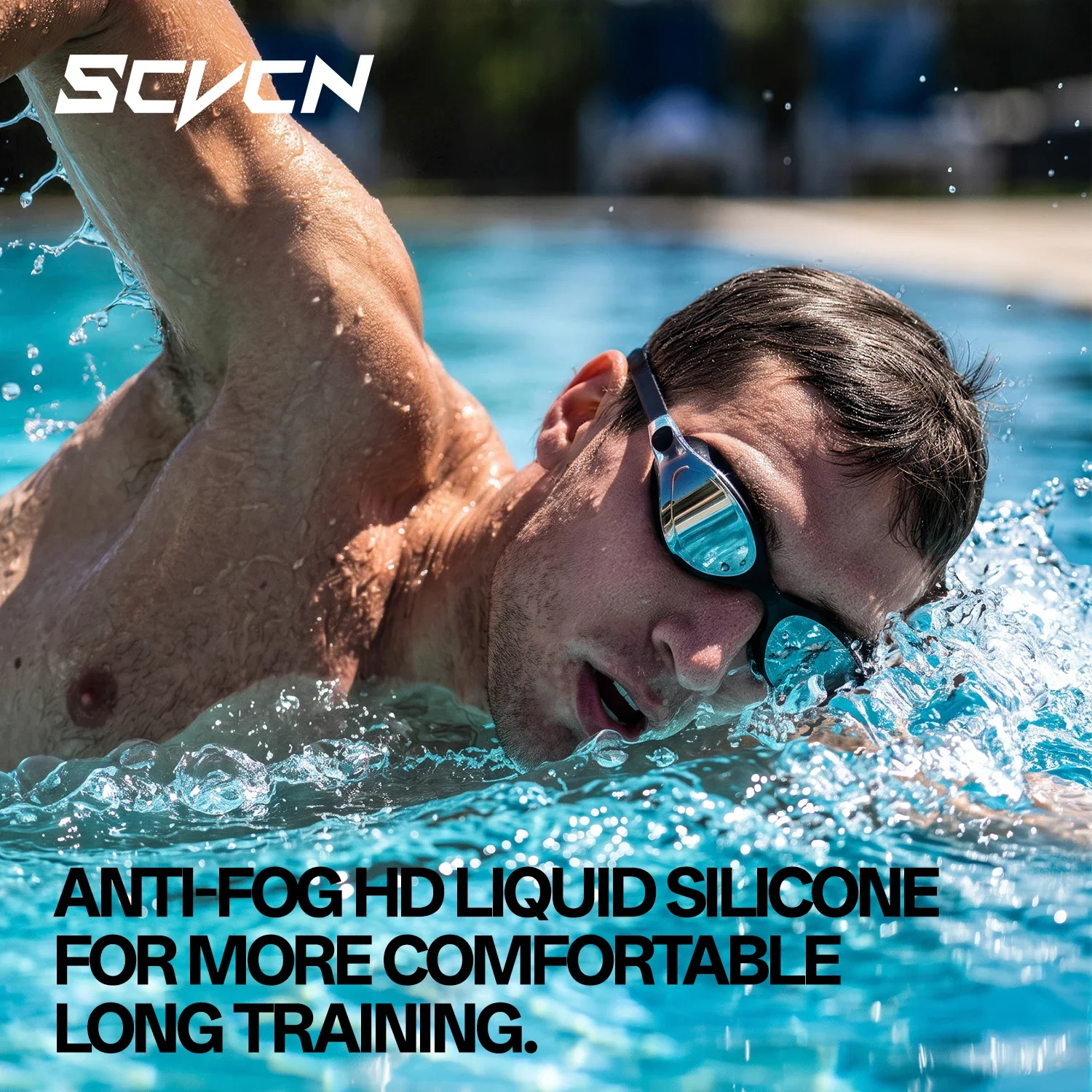 SCVCN Yeni Profesyonel Yüzücü  - Swim Goggles Anti Fog Uv incelemesi ve fiyatı