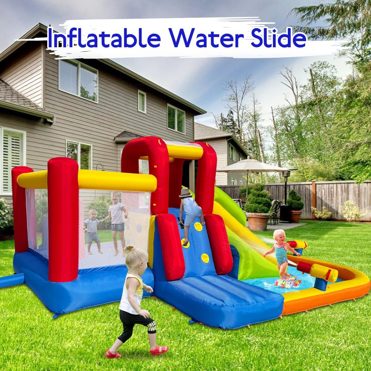 Çocuklar İçin Şişme Su Kaydıra - Water Slide Inflatable incelemesi ve fiyatı